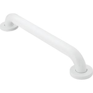 imageMoen Polished Brass Bathroom Safety 18Inch Shower Grab Bar with Concealed Screws for Handicapped or Elderly R8718PBGlacier