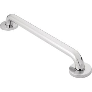 imageMoen Polished Brass Bathroom Safety 18Inch Shower Grab Bar with Concealed Screws for Handicapped or Elderly R8718PBPolished Stainl