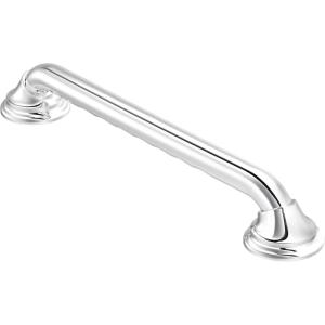 imageMoen Ultima Brushed Nickel Bathroom Safety 36Inch Designer Bathroom Grab Bar with Curl Grip for Handicapped or Elderly R8736D3GBNChrome
