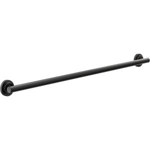 imageMoen YG0742BL Bathroom Safety 42Inch Stainless Steel Modern Bathroom Grab BarMatte Black