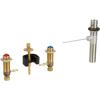 imageMoen Brass Widespread Bathroom Sink Faucet RoughIn Valve with Drain Assembly Featuring MPACT Technology 900005