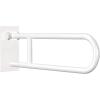 imageMoen Stainless Steel Bathroom Safety 30Inch FlipUp ScrewIn Bathroom Grab Bar with Textured Grip for Handicapped or Seniors R8960FDGlacier