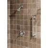 imageMoen YG0712CH Bathroom Safety 12Inch Stainless Steel Modern Bathroom Grab Bar ChromeBrushed Nickel