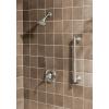 imageMoen YG0712CH Bathroom Safety 12Inch Stainless Steel Modern Bathroom Grab Bar ChromeBrushed Nickel