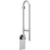 imageMoen Stainless Steel Bathroom Safety 30Inch FlipUp ScrewIn Bathroom Grab Bar with Textured Grip for Handicapped or Seniors R8960FDPeened