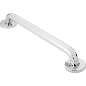 imageMoen R8724PS Bathroom Safety 24Inch Grab Bar with Concealed Screws StainlessPolished Stainless