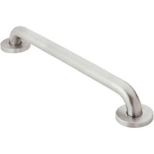imageMoen R8724PS Bathroom Safety 24Inch Grab Bar with Concealed Screws StainlessStainless