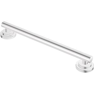 imageMoen YG0712CH Bathroom Safety 12Inch Stainless Steel Modern Bathroom Grab Bar ChromeChrome