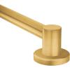 imageMoen Brushed Gold Bathroom Safety 24Inch Stainless Steel Modern Shower Grab Bar for Handicapped or Elderly YG0424BGBrushed Gold
