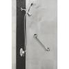 imageMoen Brushed Gold Bathroom Safety 24Inch Stainless Steel Modern Shower Grab Bar for Handicapped or Elderly YG0424BGBrushed Nickel
