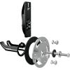 imageMoen Chrome Home Care Securemount Anchor for Bathroom Shower Grab Bar 1 Anchor SMA1005CHChrome