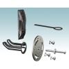 imageMoen Chrome Home Care Securemount Anchor for Bathroom Shower Grab Bar 1 Anchor SMA1005CHChrome