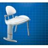 imageMoen Home Care Glacier White 33Inch W x 18Inch D Adjustable Height NonSlip Bath Safety Transfer Bench for Shower DN7105