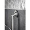 imageMoen YG2812BN Bathroom Safety 12Inch Stainless Steel Transitional Bathroom Grab Bar Brushed NickelBrushed Nickel