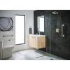 imageMoen YG5118BN Bathroom Safety 18Inch Stainless Steel Transitional Bathroom Grab Bar Brushed NickelNickel
