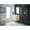 imageMoen YG5124BN Bathroom Safety 24Inch Stainless Steel Transitional Bathroom Grab Bar Brushed NickelBronze