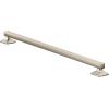 imageMoen YG5124BN Bathroom Safety 24Inch Stainless Steel Transitional Bathroom Grab Bar Brushed NickelNickel