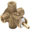 imageMOEN 2510 MPact Brass PosiTemp Pressure Balancing Tub and Shower Valve 12Inch IPS Connections 05 Unfinished05