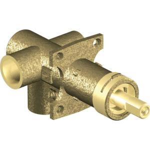 imageMoen 3372 MPACT Brass ThreeFunction Shower RoughIn Transfer Valve 12Inch CC Connection