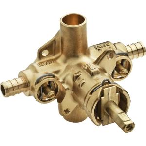 imageMoen Brass Commercial 12Inch PEX PosiTemp Bathroom Shower Valve 8373HD05