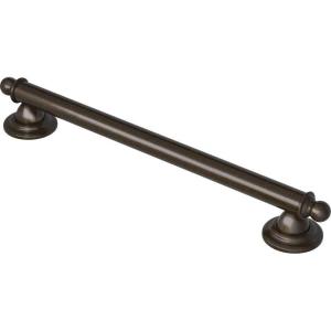 imageMoen YG2224ORB Bathroom Safety 24Inch Stainless Steel Traditional Bathroom Grab Bar OilRubbed BronzeOil Rubbed Bronze