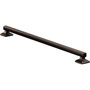 imageMoen YG5124BN Bathroom Safety 24Inch Stainless Steel Transitional Bathroom Grab Bar Brushed NickelBronze