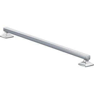 imageMoen YG5124BN Bathroom Safety 24Inch Stainless Steel Transitional Bathroom Grab Bar Brushed NickelChrome