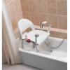 imageMoen DN7100 Home Care Premium Adjustable Bath Safety Shower Chair with Back and Arm Rests Glacier