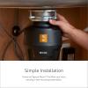 imageMoen EX50C Garbage Disposal 12 HP Black05 HP