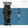 imageMoen EX50C Garbage Disposal 12 HP Black05 HP