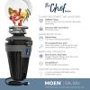 imageMoen EX50C Garbage Disposal 12 HP Black1 HP
