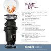 imageMoen EX50C Garbage Disposal 12 HP Black13 HP