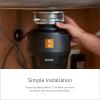 imageMoen EX50C Garbage Disposal 12 HP Black13 HP