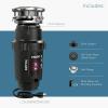imageMoen EX50C Garbage Disposal 12 HP Black13 HP