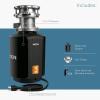 imageMoen EX50C Garbage Disposal 12 HP Black34 HP