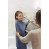 imageMoen LR8724D1GCH Bathroom Safety 24Inch Designer Bathroom Grab Bar with Curled Grip StainlessOld World Bronze