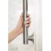 imageMoen LR8724D1GCH Bathroom Safety 24Inch Designer Bathroom Grab Bar with Curled Grip StainlessOld World Bronze