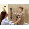 imageMoen LR8724D1GCH Bathroom Safety 24Inch Designer Bathroom Grab Bar with Curled Grip StainlessOld World Bronze