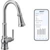 imageMoen Paterson Chrome Water Filtration OneHandle High Arc Pulldown Kitchen Faucet Water Filter for Sink Faucet Sold Separately FS72003Chrome