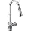 imageMoen Paterson Chrome Water Filtration OneHandle High Arc Pulldown Kitchen Faucet Water Filter for Sink Faucet Sold Separately FS72003Chrome