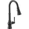 imageMoen Paterson Chrome Water Filtration OneHandle High Arc Pulldown Kitchen Faucet Water Filter for Sink Faucet Sold Separately FS72003Matte Black