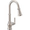 imageMoen Paterson Chrome Water Filtration OneHandle High Arc Pulldown Kitchen Faucet Water Filter for Sink Faucet Sold Separately FS72003Spot Resist Stainless