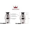 imageWaste King 1 HP Garbage Disposal with Power Cord Food Waste Disposer for Kitchen Sink L800034 HP  Continuous Feed