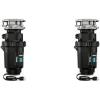 imageMoen EX50C Garbage Disposal 12 HP Black05 HP Pack of 2