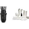 imageMoen GXP33C Lite Series PRO Compact Continuous Feed Garbage Disposal and Installation Kit