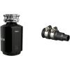 imageMoen Host Series 34 HP Continuous Feed Garbage Disposal with Sound Reduction for Kitchen Sink Power Cord Included GXS75C34 HP
