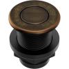 imageMoen Mediterranean Bronze Garbage Disposal Air Switch Coordinating Decorative Button Decorative Button Only Housing Required AS4201BRB