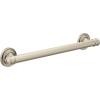 imageMoen YG6424BN Bathroom Safety 24Inch Stainless Steel Traditional Bathroom Grab Bar Brushed NickelBrushed Nickel