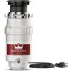 imageWaste King 1 HP Garbage Disposal with Power Cord Food Waste Disposer for Kitchen Sink L800013 HP  Continuous Feed