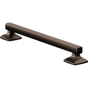 imageMoen YG5112ORB Bathroom Safety 12Inch Stainless Steel Transitional Bathroom Grab Bar OilRubbed Bronze